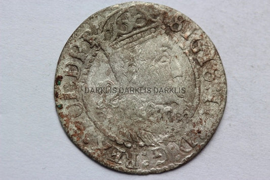 GROSZ GDAŃSK POLSKA 1626 -ZYGMUNT III WAZA - ST.3