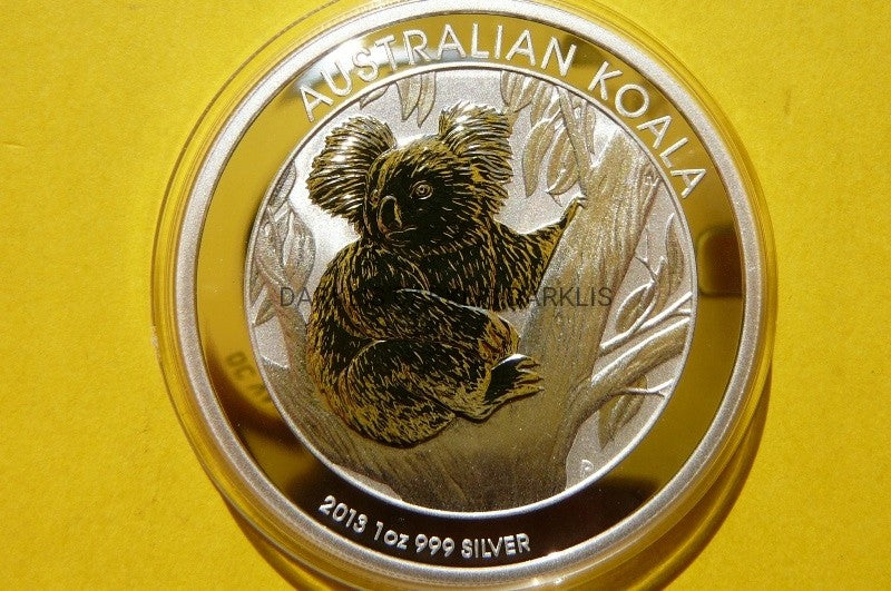 1$ AUSTRALIA 2013 - MIŚ KOALA - SREBRO 999 - UNCJA