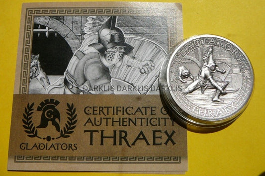 5$ SALOMON 2017 THRAEX GLADIATORZY Ag 2Oz RZADKA