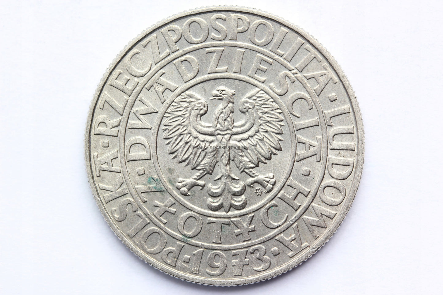 20 ZŁ POLSKA 1973 KWITNĄCE DRZEWO - PRÓBA darklis