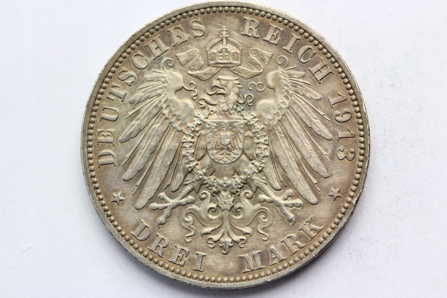3 MARKI KAISERREICH SAKSONIA 1913 LIPSK POMNIK Nr2