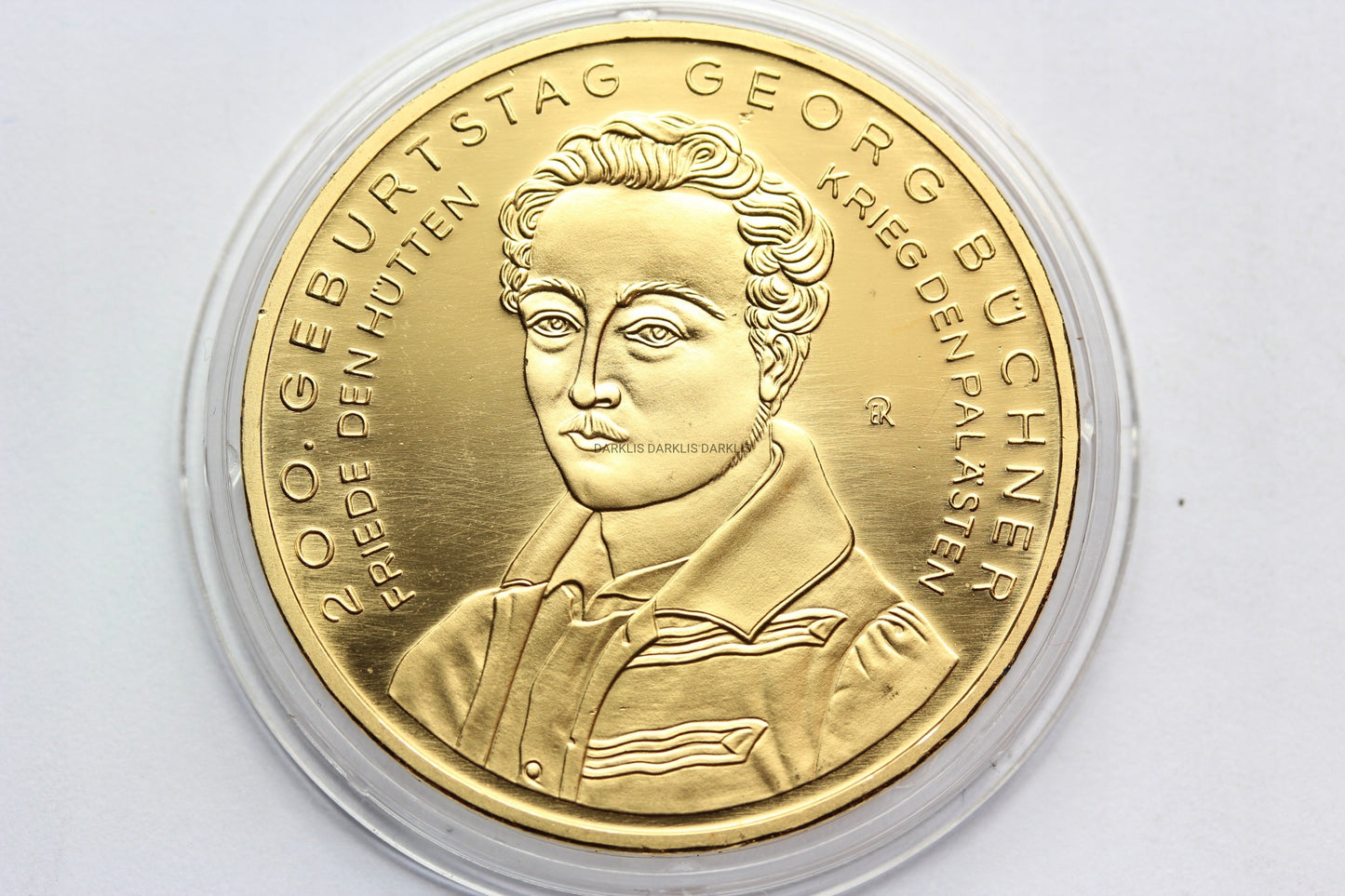 *10 EURO NIEMCY 2013 - GEORG BUCHNER - 24K ZŁOTO