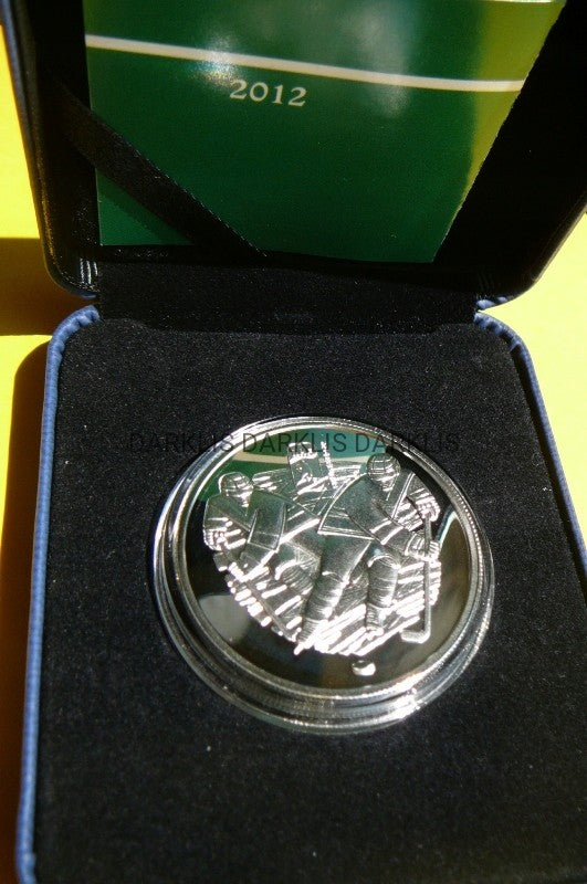 20 RUBLI BIAŁORUŚ 2012 HOKEJ NA LODZIE Ag 925 Oz