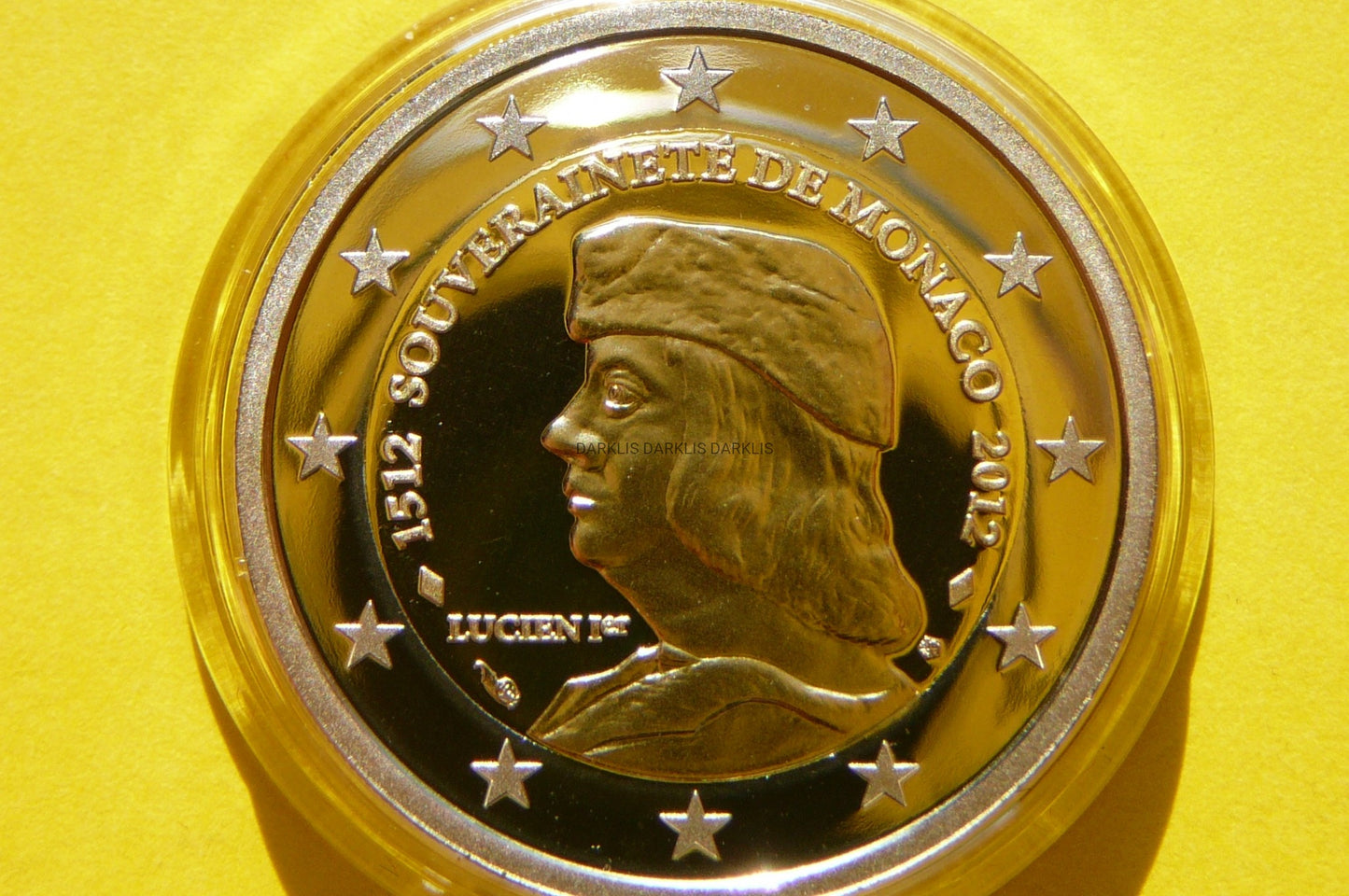 2 EURO MONACO 2012 GRIMALDI 500 LAT NIEPODLEGŁOŚCI