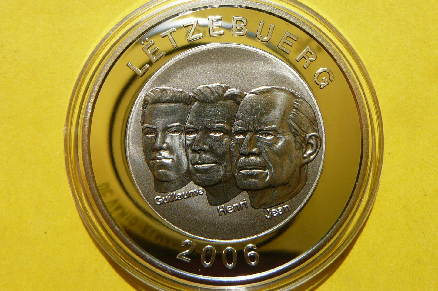 10 EURO LUKSEMBURG 2006 RADA STANU RZADKA Ag+TYTAN