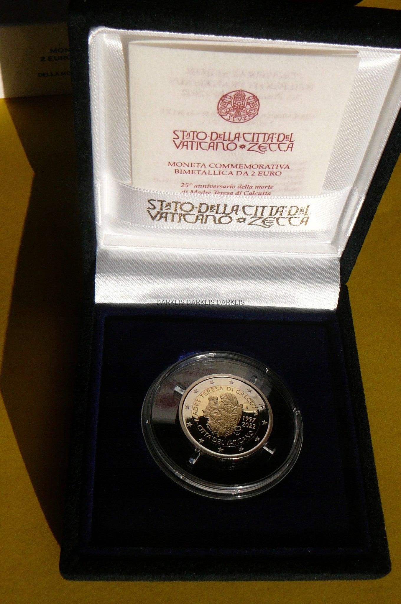 2 EURO WATYKAN 2022 MATKA TERESA Z KALKUTY PROOF