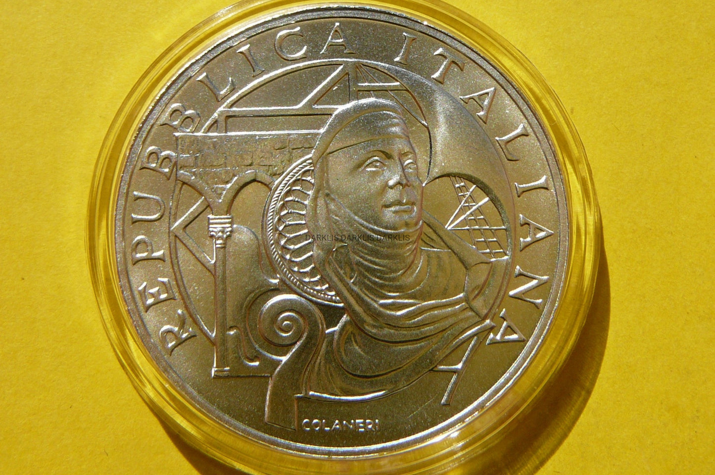 10 EURO WŁOCHY 2004 GENEWA STOLICA KULTURY Ag 925