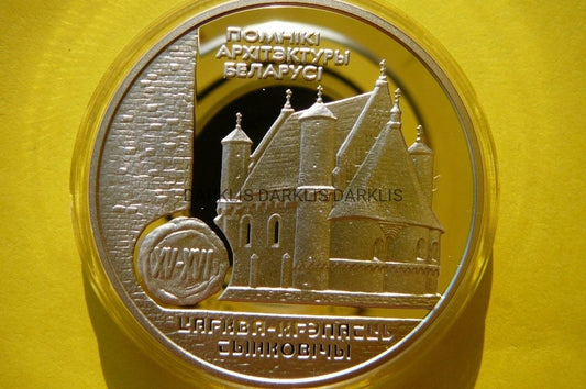 20 RUBLI BIAŁORUŚ 2000-CERKIEW SYNKOVICHI -Ag 925