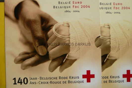 EURO BELGIA 2004 CZERWONY KRZYŻ JEAN HENRY DUNANT