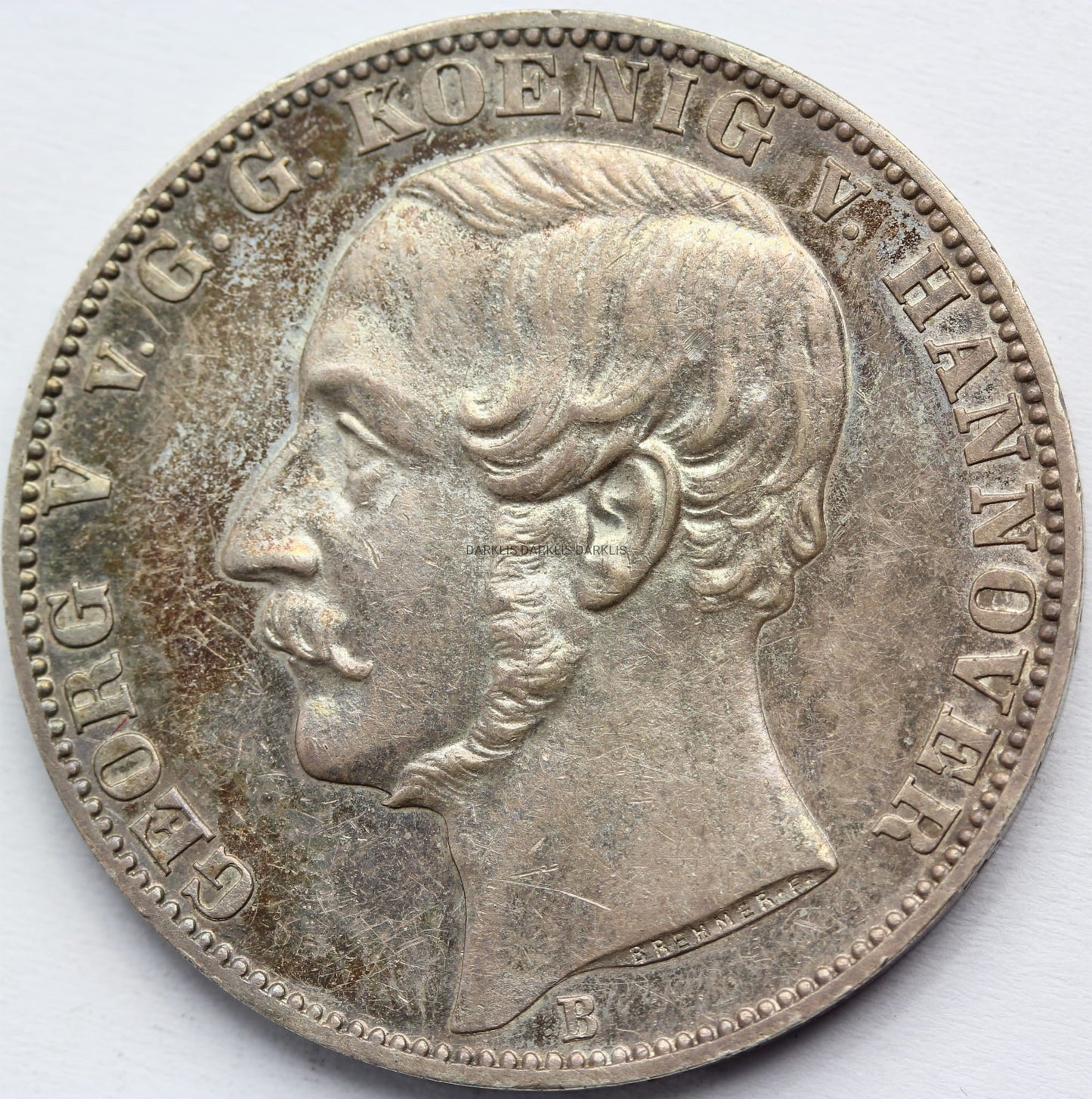 TALAR HANOWER 1865 BITWA POD WATERLOO RZADKA