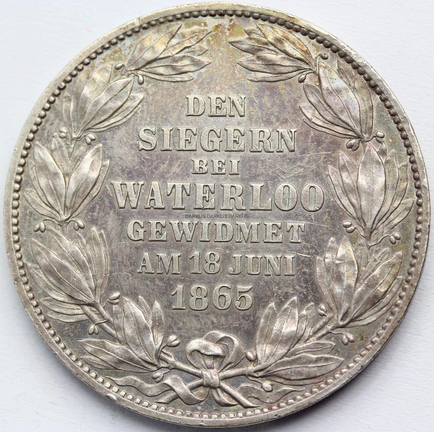 TALAR HANOWER 1865 BITWA POD WATERLOO RZADKA
