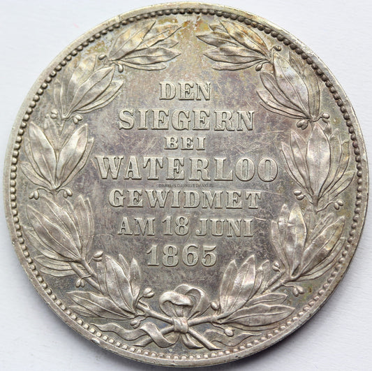 TALAR HANOWER 1865 BITWA POD WATERLOO RZADKA