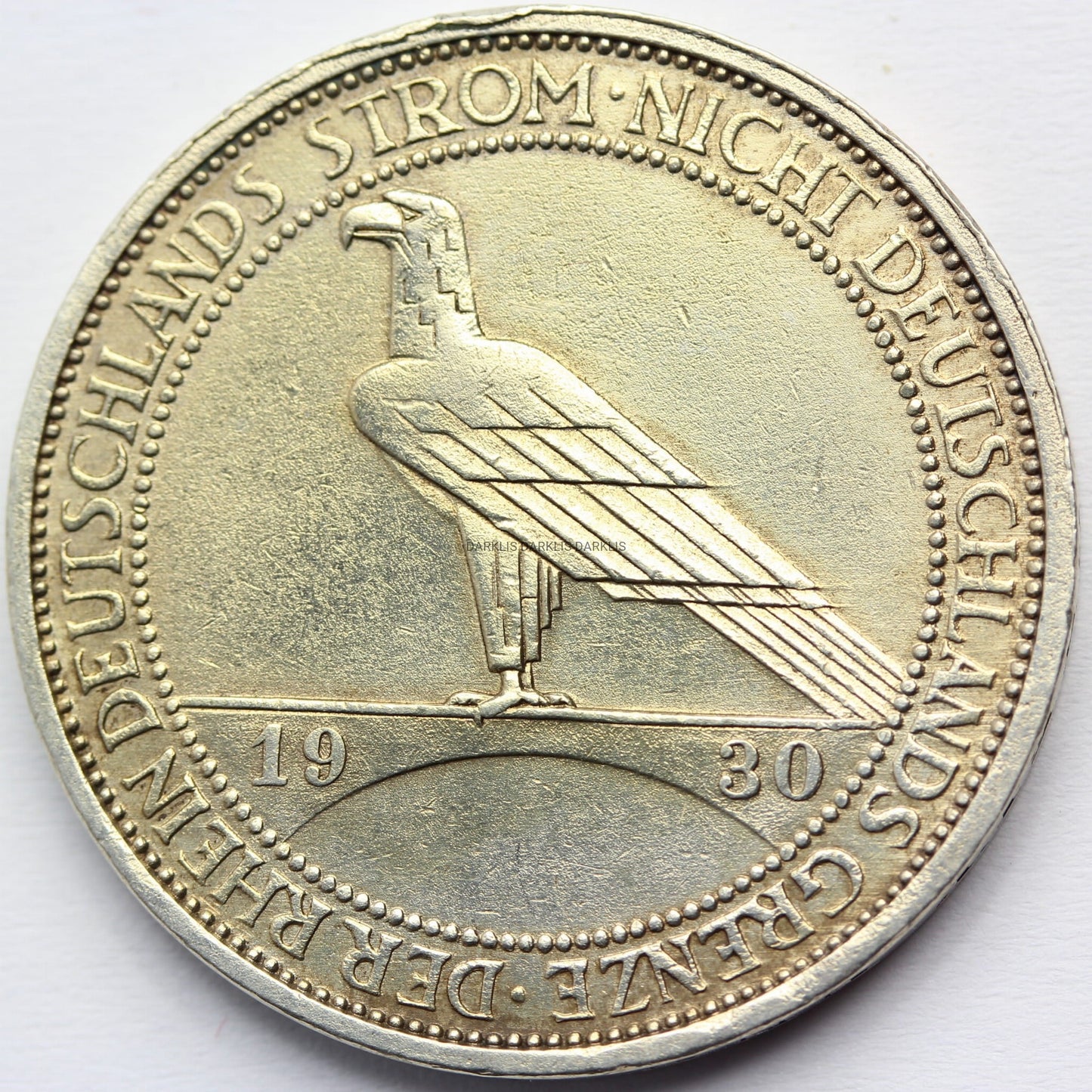 3 REICHSMARK WEIMAR 1930 A WYZWOLENIE NADRENII Nr.4