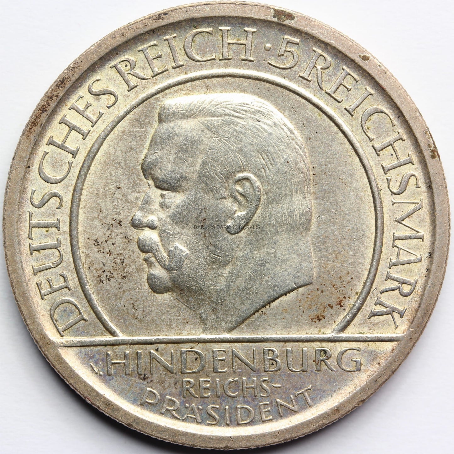 5 MAREK WEIMAR 1929 F HINDENBURG KONSTYTUCJA Nr.4