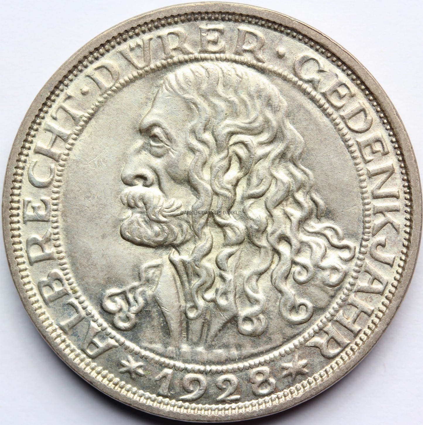 3 REICHSMARK WEIMAR 1928 ALBRECHT DURER RZADKA Nr.4