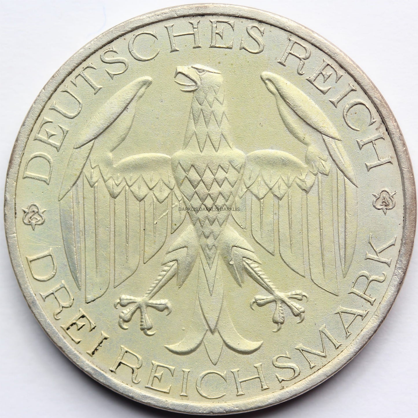 3 REICHSMARK WEIMAR 1929 UNIA WALDECKA i PRUS RZADKA