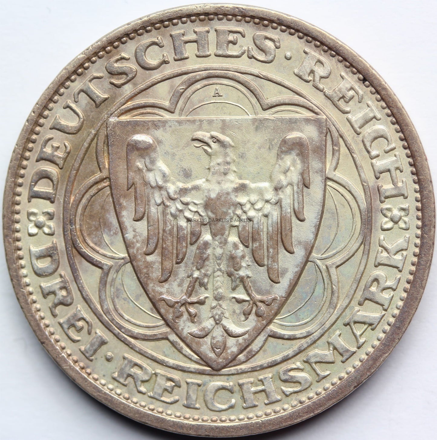 3 REICHSMARK WEIMAR 1931 ODBUDOWA MAGDEBURGA RZADKA