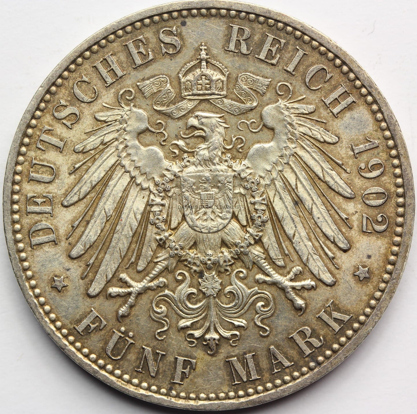 5 MAREK KAISERREICH SAKSONIA 1902 E ALBERT WETTYN Nr.13