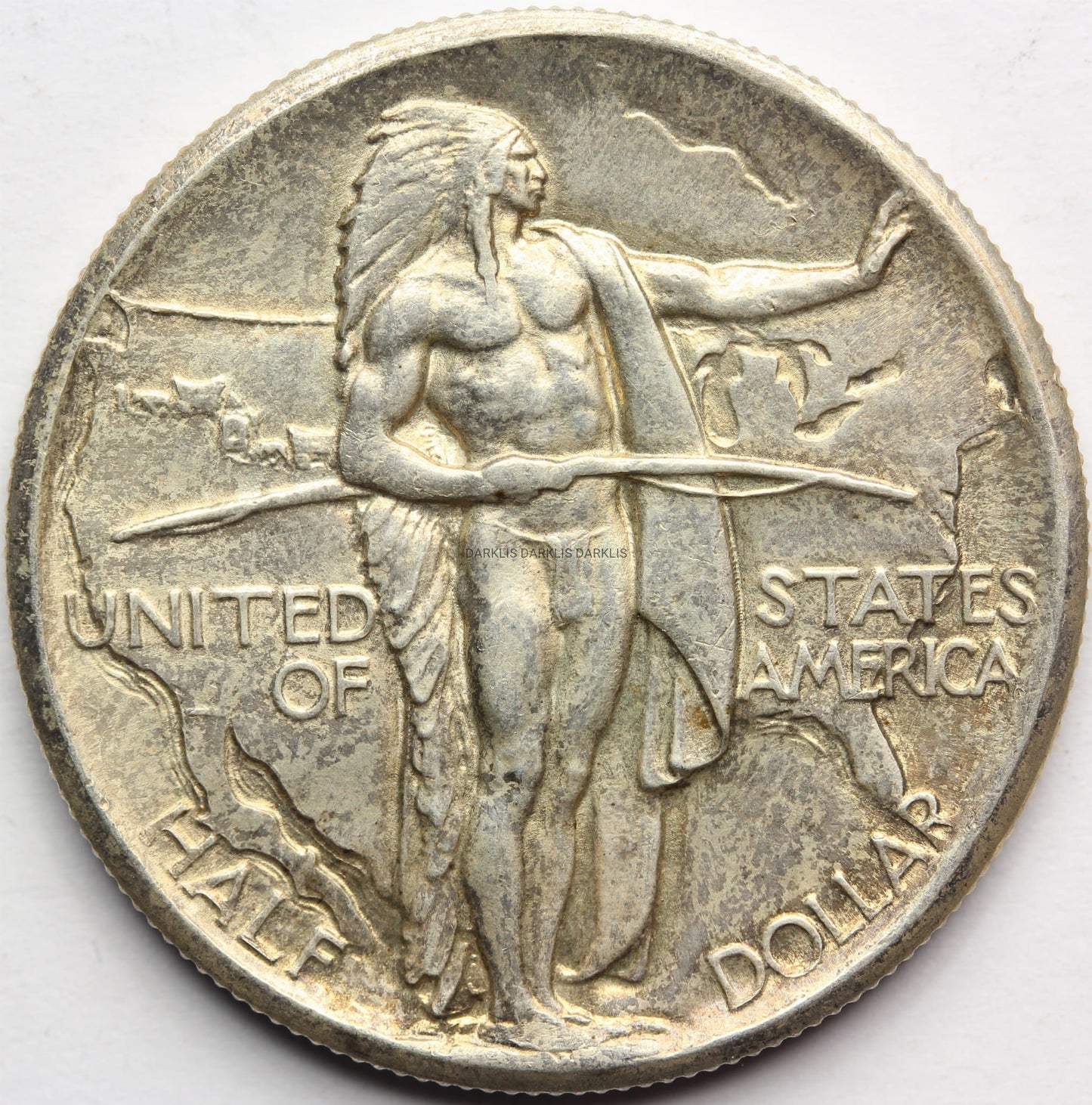 1/2$ USA 1926 SZLAK OREGOŃSKI BARDZO RZADKA STAN 1