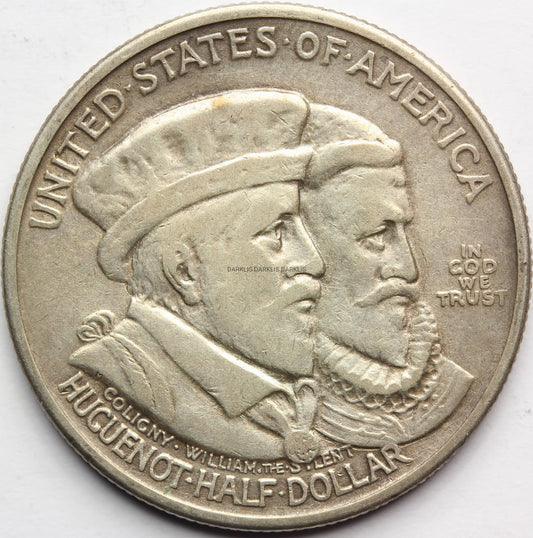 1/2$ USA 1924 HUGUENOT ZAŁOŻENIE NOWYCH NIDERLANDÓW