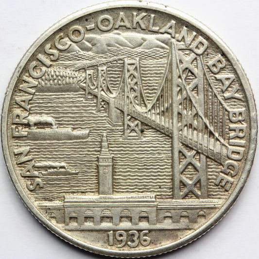 1/2$ USA 1936 ZESPÓŁ MOSTÓW SAN FRANCISCO OAKLAND RZADKA
