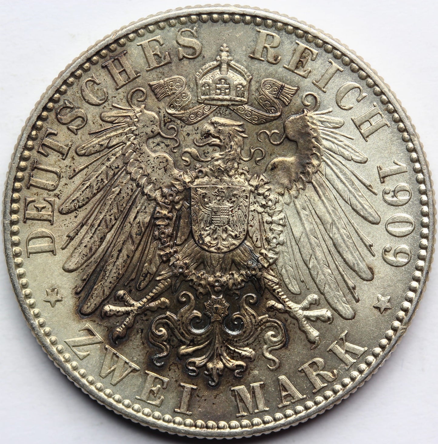 2 MARKI KAISERREICH SAKSONIA 1909 UNIWERSYTET LIPSK Nr.10