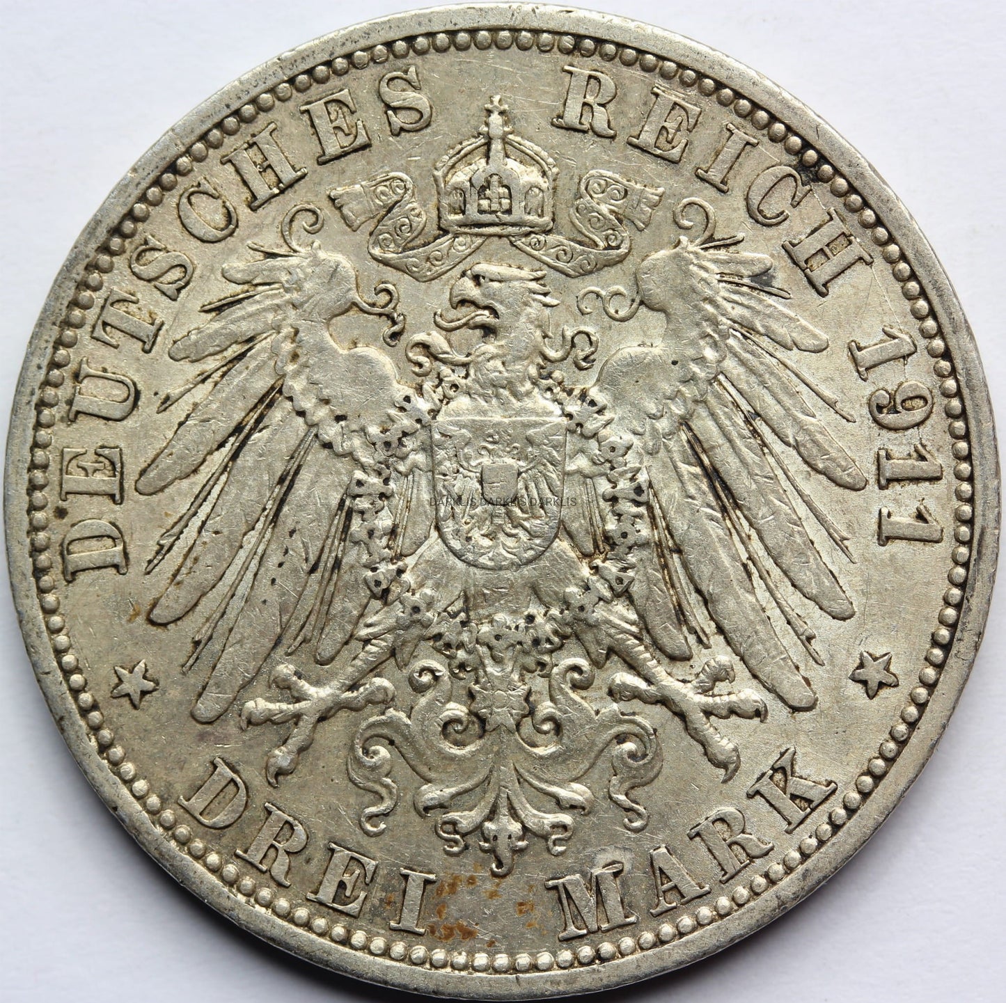 3 MARKI KAISERREICH ANHALT 1911 A FRYDERYK II Nr.4