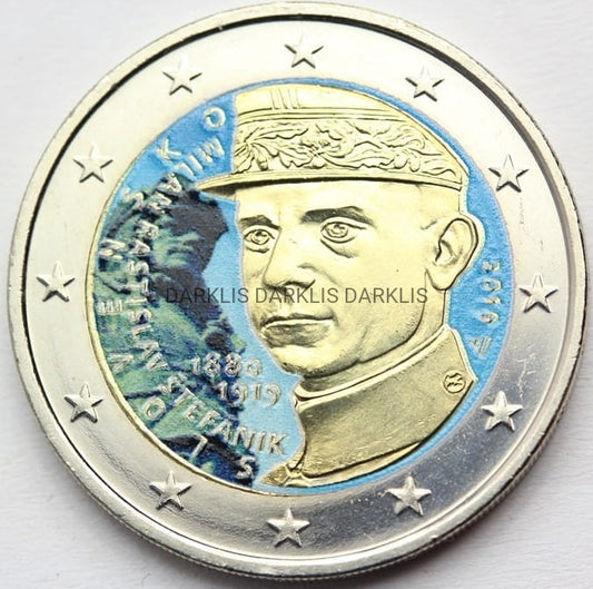 *2 EURO SŁOWACJA 2019 ŚMIERĆ MILANA STEFANIKA KOLOR