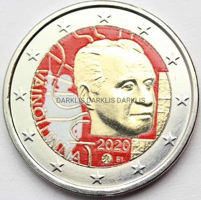 *2 EURO FINLANDIA 2020 PISARZ VAINO LINNY KOLOR