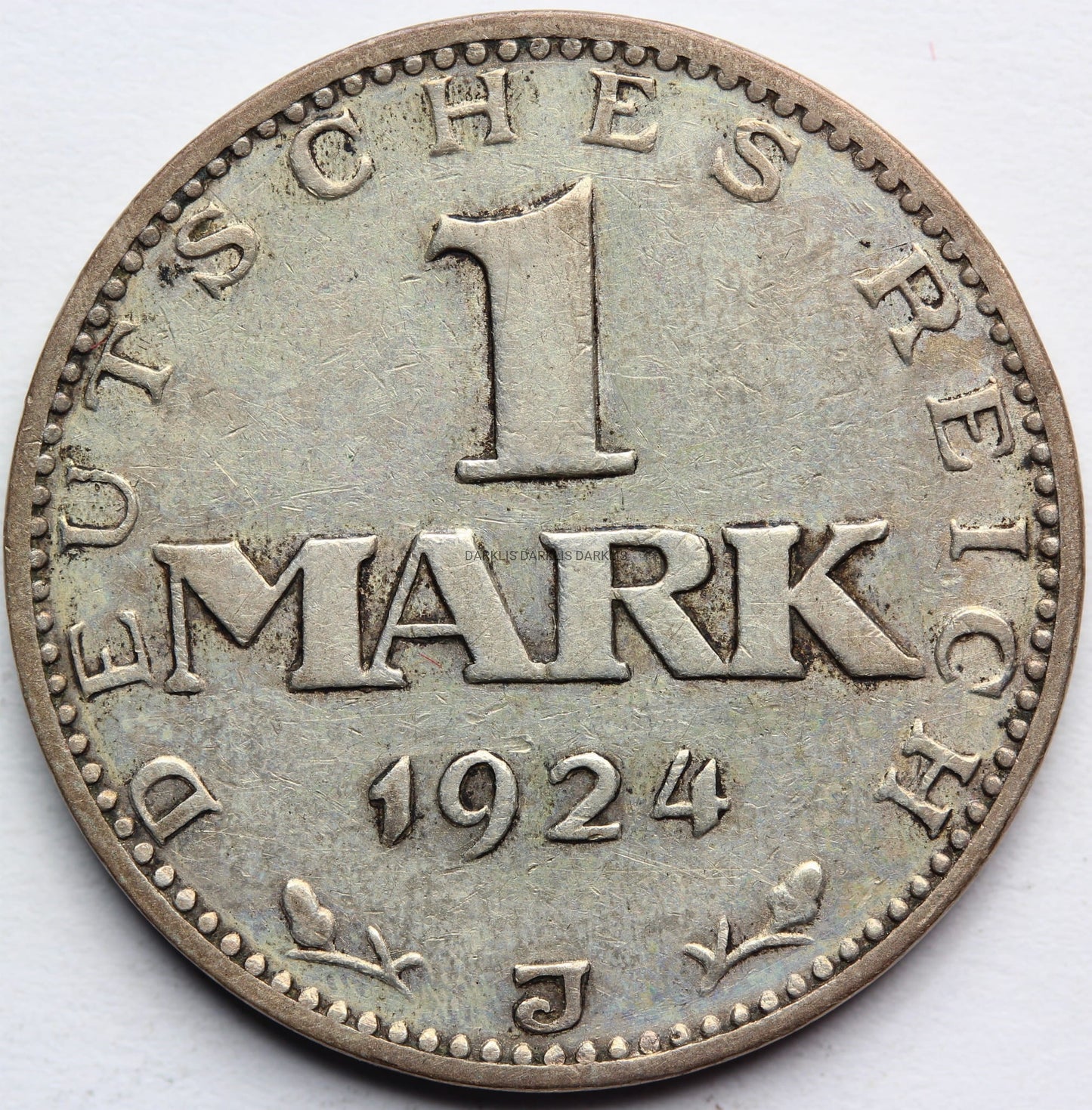 1 MARKA WEIMAR 1924 J HAMBURG OBIEGOWA Nr.3