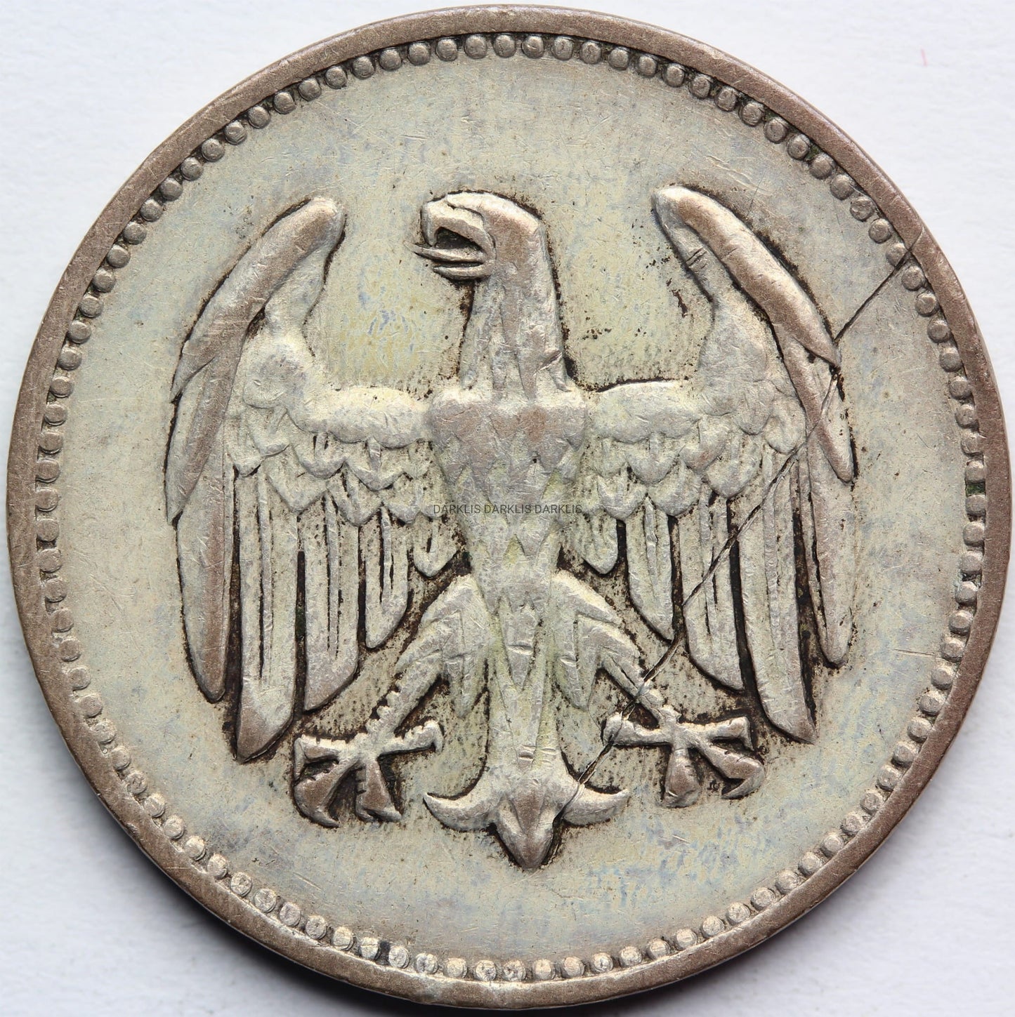 1 MARKA WEIMAR 1924 J HAMBURG OBIEGOWA Nr.3