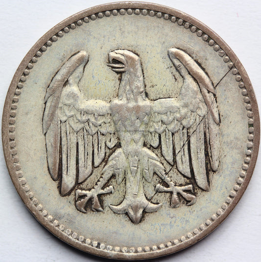 1 MARKA WEIMAR 1924 J HAMBURG OBIEGOWA Nr.3