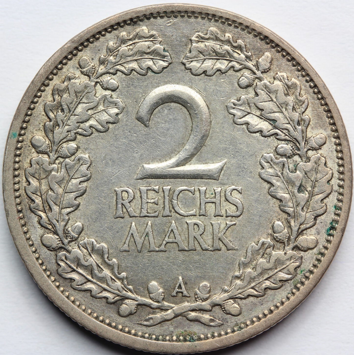 2 REICHSMARK WEIMAR 1927 A BERLIN OBIEGOWA Nr.11