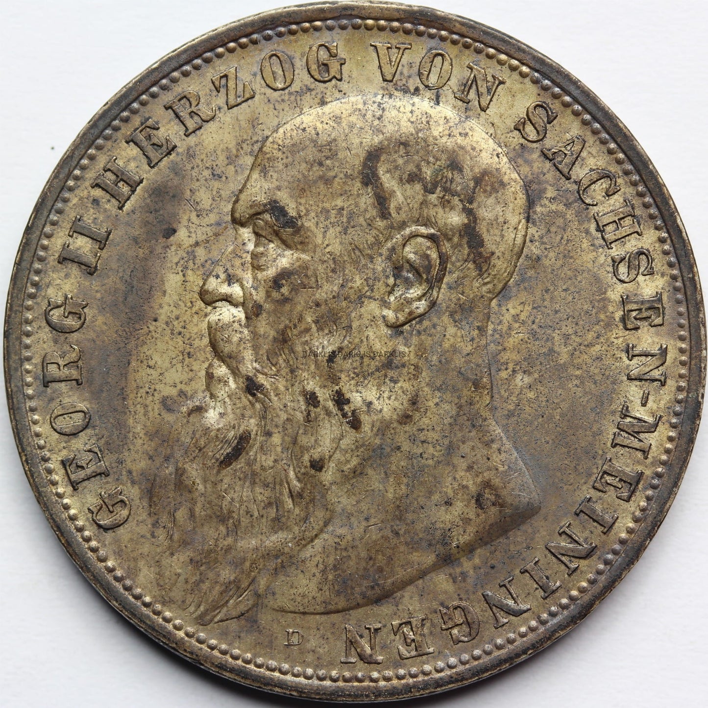 3 MARKI KAISERREICH SAKSONIA-MEININGEN 1913 RZADKA Nr.5