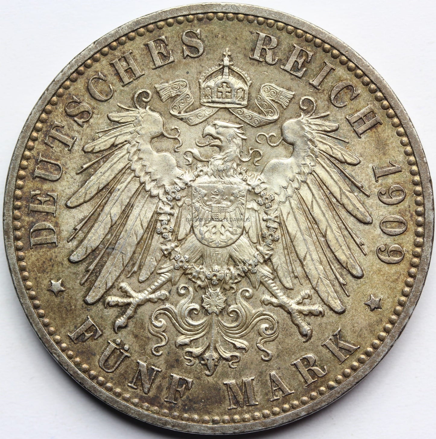 5 MAREK KAISERREICH SAKSONIA 1909 UNIWERSYTET LIPSK Nr.2