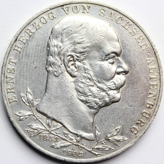 5 MAREK KAISERREICH SAKSONIA ALTENBURG 1903 Nr.2