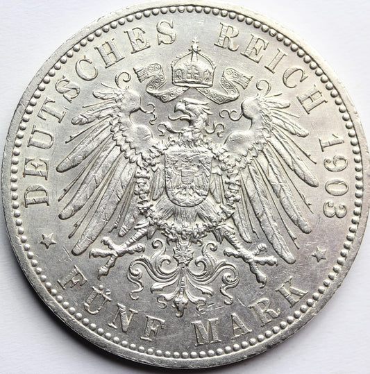 5 MAREK KAISERREICH SAKSONIA ALTENBURG 1903 Nr.2