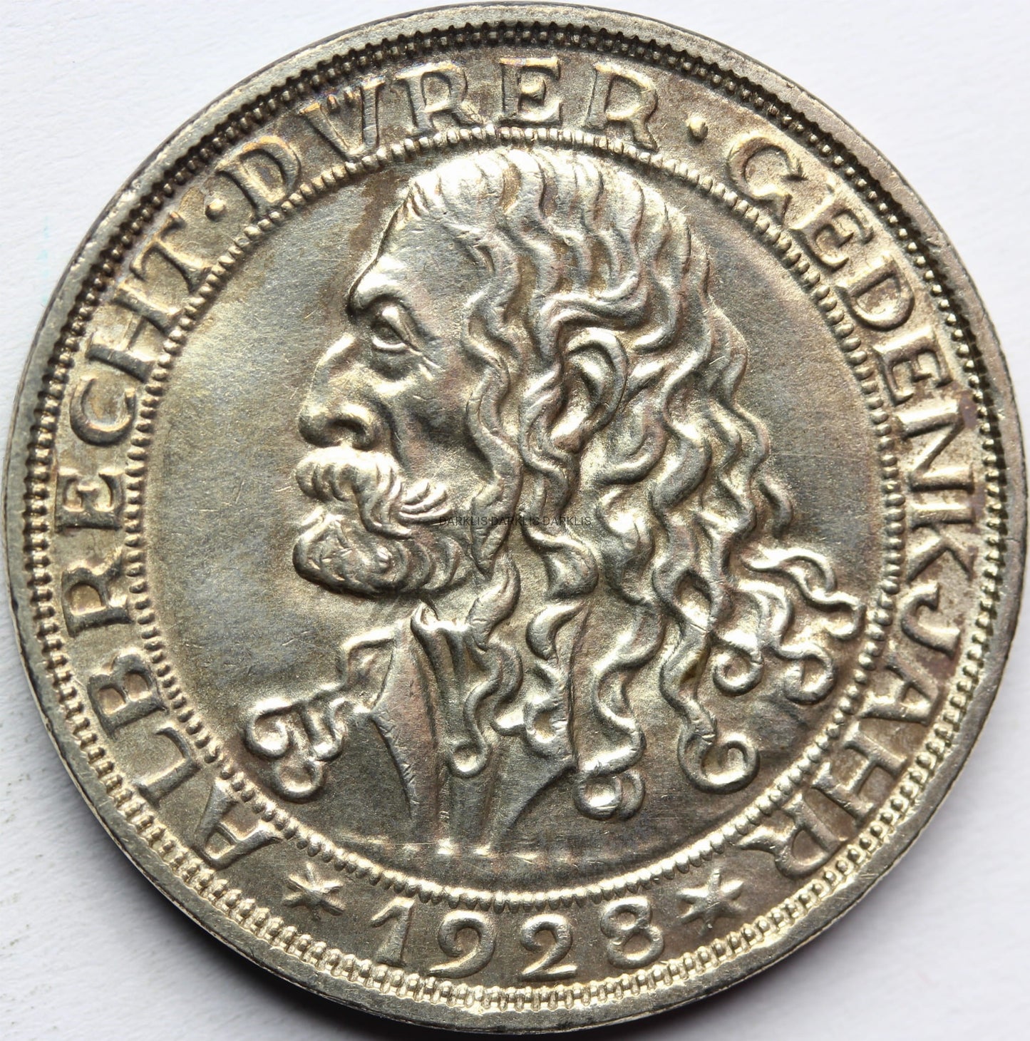 3 REICHSMARK WEIMAR 1928 ALBRECHT DURER RZADKA Nr.9
