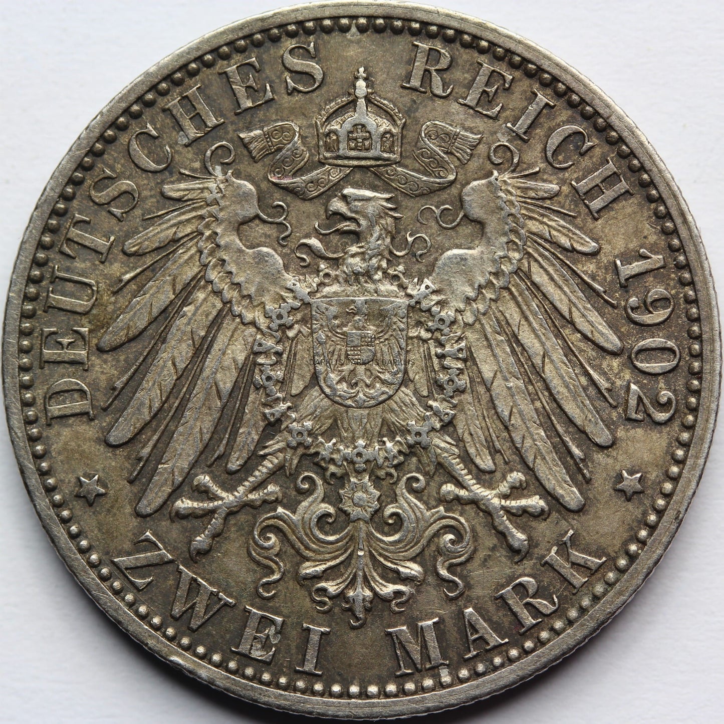 2 MARKI KAISERREICH BADENIA 1902 FRYDERYK I Nr.6