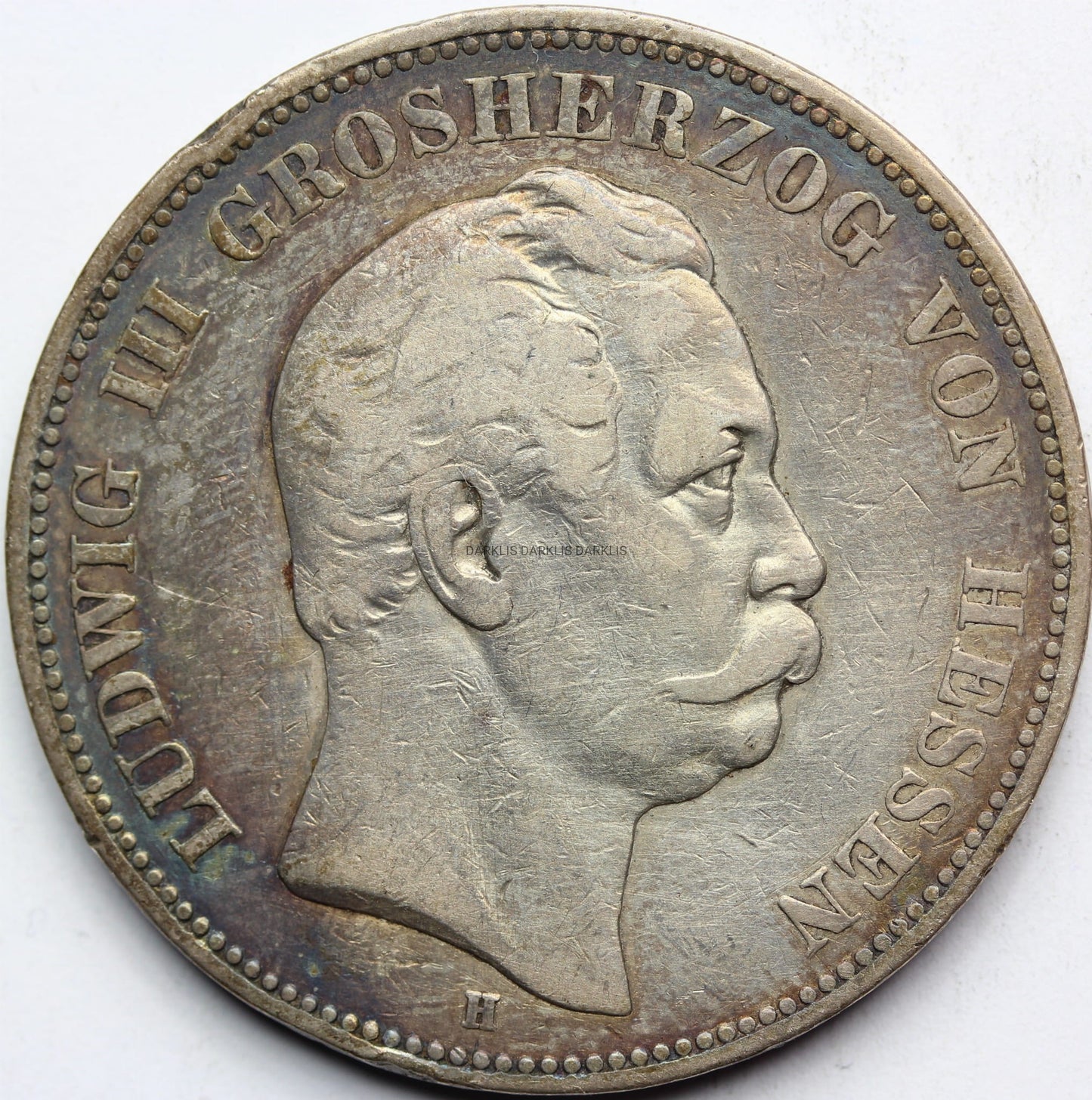 5 MAREK KAISERREICH HESJA 1875 - LUDWIG III Nr.5