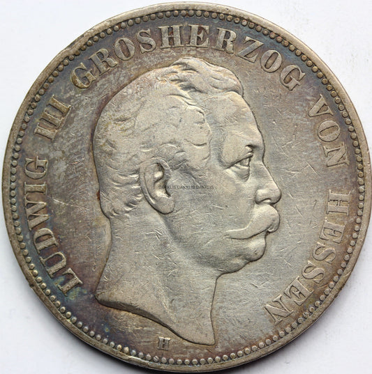 5 MAREK KAISERREICH HESJA 1875 - LUDWIG III Nr.5