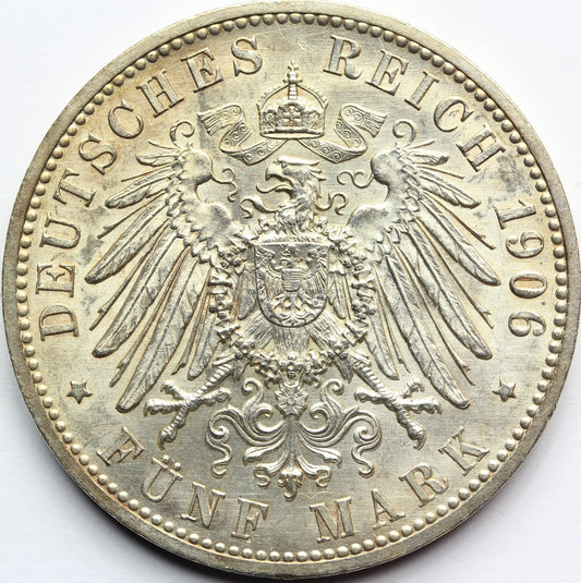 5 MAREK KAISERREICH BADENIA 1906 FRYDERYK I LUIZA Nr.2