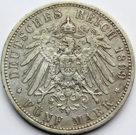 5 MAREK KAISERREICH HESJA 1899 ERNEST LUDWIK RZADKA