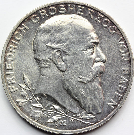 5 MAREK BADENIA 1902 ROCZNICA PANOWANIA FRYDERYK Nr.4