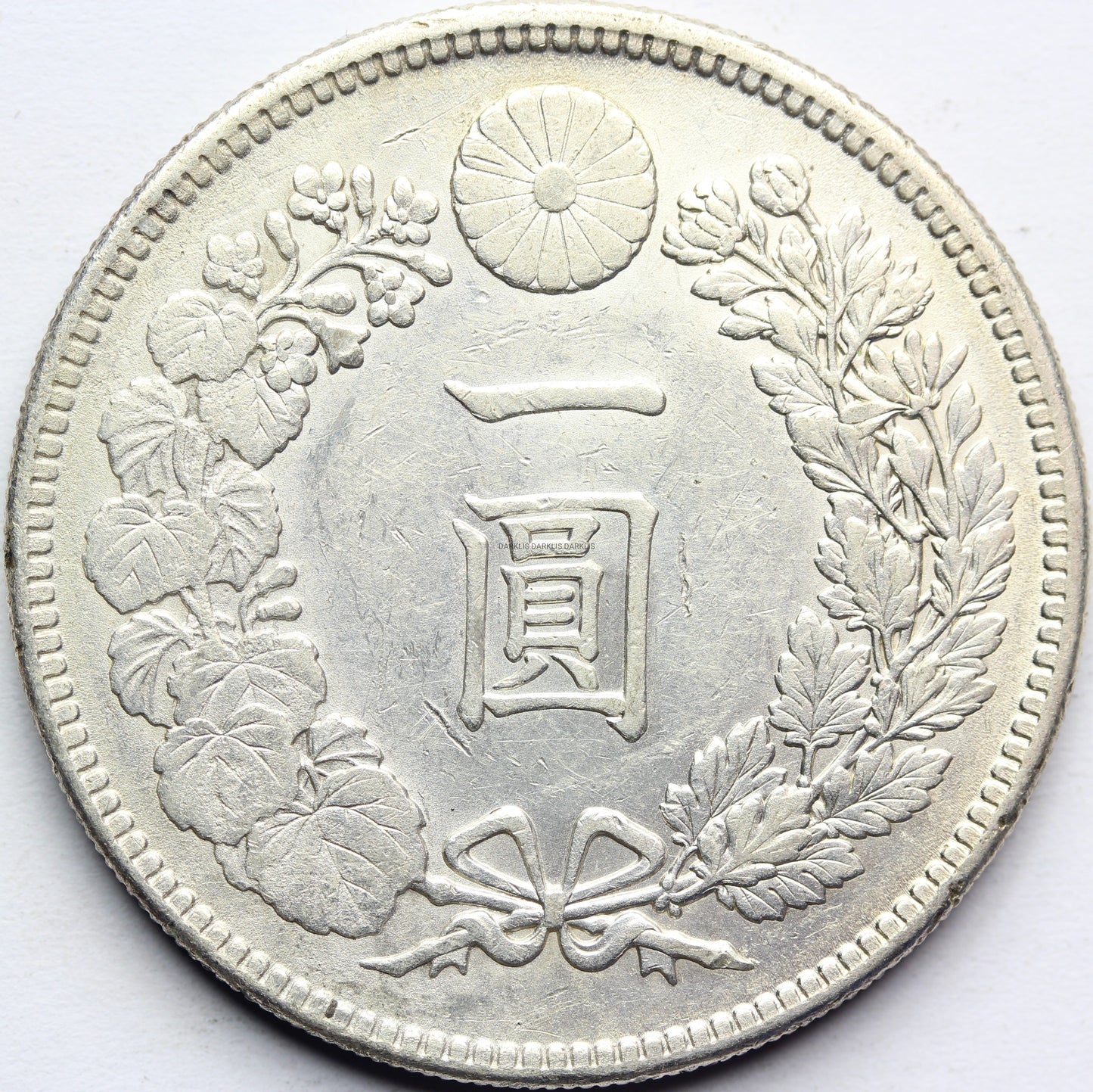 YEN JAPONIA 1903 SMOK MUTSUHITO SUPER STAN RZADKA