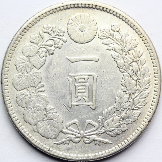 YEN JAPONIA 1903 SMOK MUTSUHITO SUPER STAN RZADKA