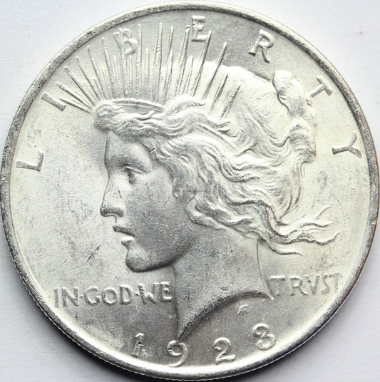 PEACE DOLLAR USA 1923 LIBERTY EAGLE SUPER STAN Nr.9