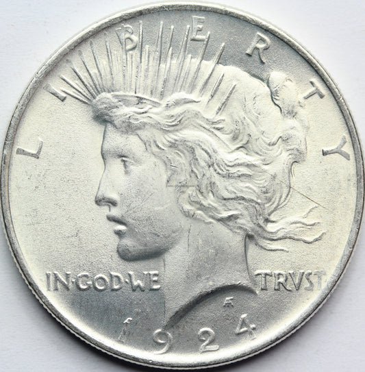 PEACE DOLLAR USA 1924 LIBERTY EAGLE SUPER STAN Nr.5