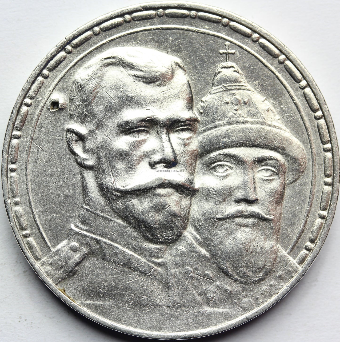 RUBEL CARSKA ROSJA 1913 DYNASTIA ROMANOWÓW RZADKA Nr5