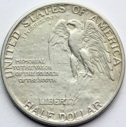 1/2$ USA 1925 STONE MOUNTAIN MEMORIAL RZADKA Nr.8